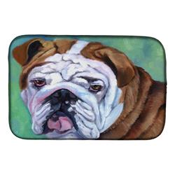 Picture of Carolines Treasures 7349DDM Admiral the English Bulldog Dish Drying Mat
