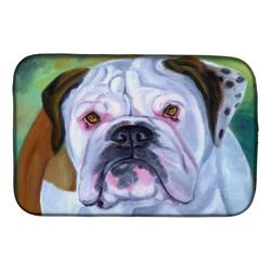Picture of Carolines Treasures 7350DDM Miss English Bulldog Dish Drying Mat