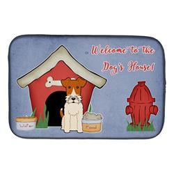 Dog House Collection Wire Fox Terrier Dish Drying Mat