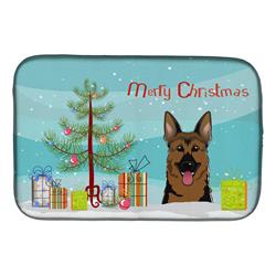 Christmas Tree & German Shepherd Dish Drying Mat