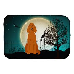 BB2254DDM Halloween Scary Irish Setter Dish Drying Mat