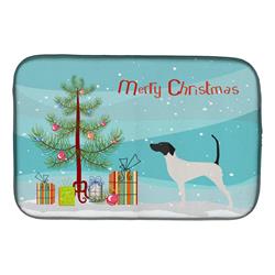 English Pointer Merry Christmas Tree Dish Drying Mat