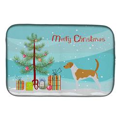 American Foxhound Merry Christmas Tree Dish Drying Mat