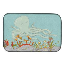 BB8538DDM Octopus Underwater Scene Dish Drying Mat