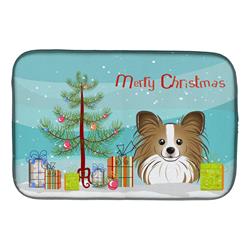 Christmas Tree & Papillon Dish Drying Mat