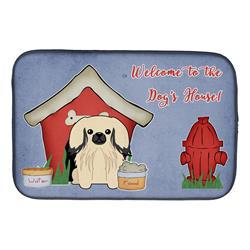 Dog House Collection Pekingnese Cream Dish Drying Mat