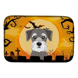 BB1764DDM Halloween Schnauzer Dish Drying Mat
