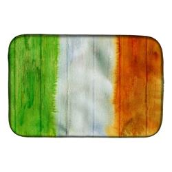 BB5753DDM Irish Flag on Wood Dish Drying Mat