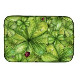 BB5754DDM Shamrocks & Lady Bugs Dish Drying Mat