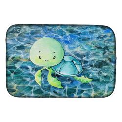 Carolines Treasures BB8525DDM Sea Turtle Dish Drying Mat