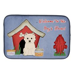 Dog House Collection Westie Dish Drying Mat