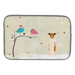 Christmas Presents Between Friends Whippet Dish Drying Mat