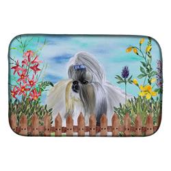 CK1228DDM Shih Tzu Spring Dish Drying Mat