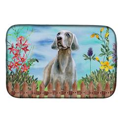 CK1236DDM Weimaraner Spring Dish Drying Mat