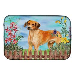 CK1238DDM Rhodesian Ridgeback Spring Dish Drying Mat