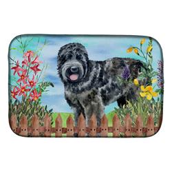 CK1239DDM Black Russian Terrier Spring Dish Drying Mat