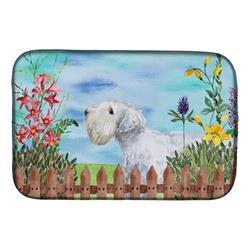 CK1246DDM Sealyham Terrier Spring Dish Drying Mat