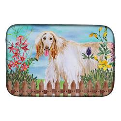 CK1264DDM Afghan Hound Spring Dish Drying Mat