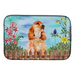 CK1268DDM Cocker Spaniel Spring Dish Drying Mat