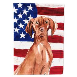 CK1729GF Patriotic USA Vizsla Garden Size Flag