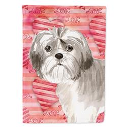 Love a Shih Tzu Puppy Garden Size Flag