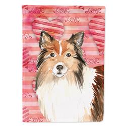 Love a Sheltie Garden Size Flag
