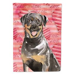 Love a Rottweiler Garden Size Flag