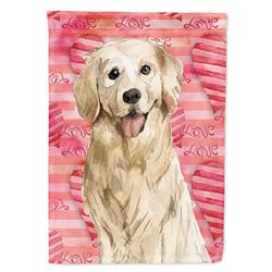Love a Golden Retriever Garden Size Flag