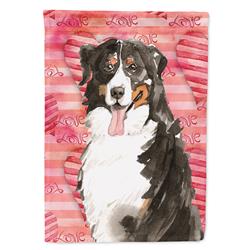 Love a Bernese Mountain Dog Garden Size Flag