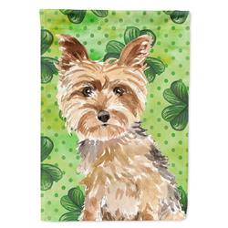 Shamrocks Yorkie Yorkshire Terrier Garden Size Flag