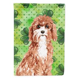 Shamrocks Cavapoo Garden Size Flag