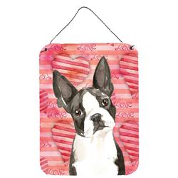 Love a Boston Terrier Wall or Door Hanging Prints