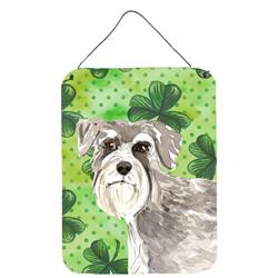 Shamrocks Schnauzer No.1 Wall or Door Hanging Prints