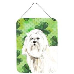 Shamrocks Maltese Wall or Door Hanging Prints
