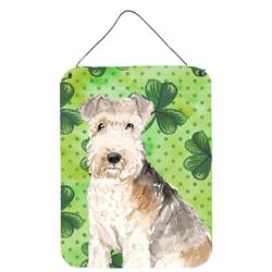 Shamrocks Lakeland Terrier Wall or Door Hanging Prints