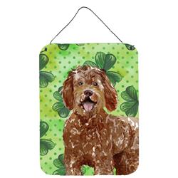 Shamrocks Labradoodle Wall or Door Hanging Prints