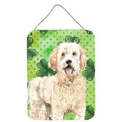 Shamrocks Goldendoodle Wall or Door Hanging Prints