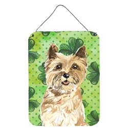 Shamrocks Cairn Terrier Wall or Door Hanging Prints