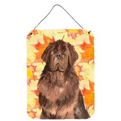 Fall Leaves Newfoundland Wall or Door Hanging Prints