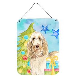 Christmas Tree Spinone Italiano Wall or Door Hanging Prints