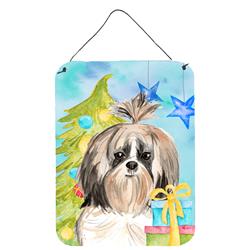 Christmas Tree Shih Tzu Wall or Door Hanging Prints