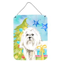 Christmas Tree Maltese Wall or Door Hanging Prints