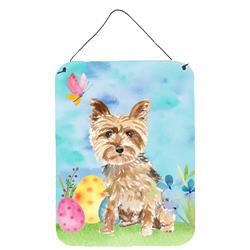 Easter Eggs Yorkie Yorkshire Terrier Wall or Door Hanging Prints