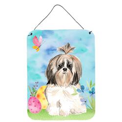 CK1900DS1216 Easter Eggs Shih Tzu Wall or Door Hanging Prints