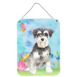 Easter Eggs Schnauzer No.2 Wall or Door Hanging Prints