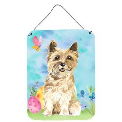 Easter Eggs Cairn Terrier Wall or Door Hanging Prints