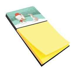 CK2079SN Whippet Snowman Christmas Sticky Note Holder