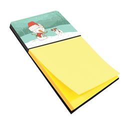CK2091SN Jack Russell Terrier No.2 Snowman Christmas Sticky Note Holder
