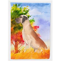 CK1941CHF Fall Great Dane Flag Canvas House Size