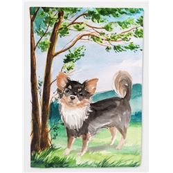 Under the Tree Chihuahua Flag Canvas House Size